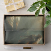 Een mooie gouden zeemeermin tissuepapier (Geschenk)