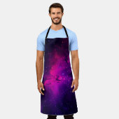 Een mooie, heldere ruimte-nebula. achtergrond, abs schort (Gedragen)
