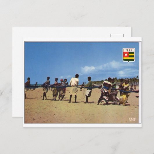 Een mooie kaart uit Togo Afrika (Voorkant / Achterkant)