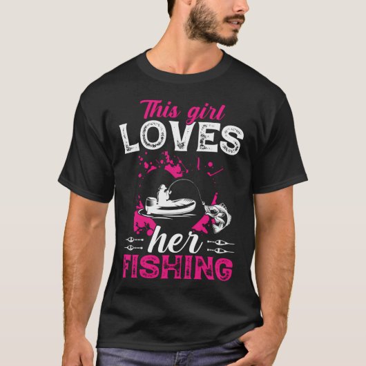 Een mooie kat, een visser. t-shirt (Voorkant)