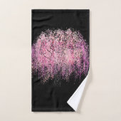 Een mooie kersenboom bad handdoek (Handdoek)