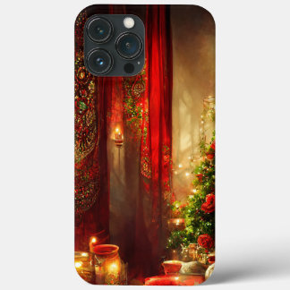 Een mooie kerstboomvuurzee Case-Mate iPhone case