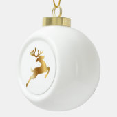 Een mooie kerstversiering keramische bal ornament (Rechts)