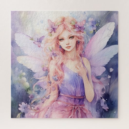 Een mooie lente elf legpuzzel (Verticaal)