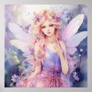 Een mooie lente elf poster