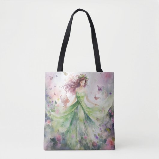Een mooie lente elf tote bag (Voorkant)
