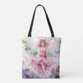 Een mooie lente elf tote bag (Achterkant)