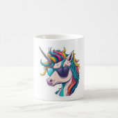 Een mooie leuke eenhoorn koffiemok (Center)