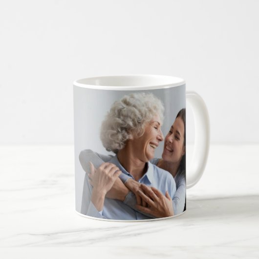 Een mooie liefde je moeder koffie mok (Voorkant rechts)