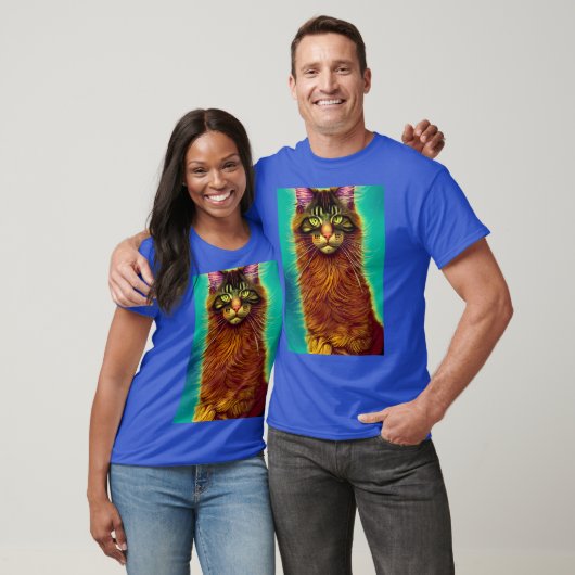 een mooie maine coon kat Oversized T-shirt (Unisex)