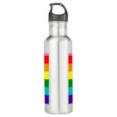 Een mooie metalen Drinken kolf Waterfles (Achterkant)