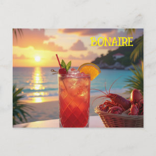 Een mooie middag op Bonaire Feestdagenkaart