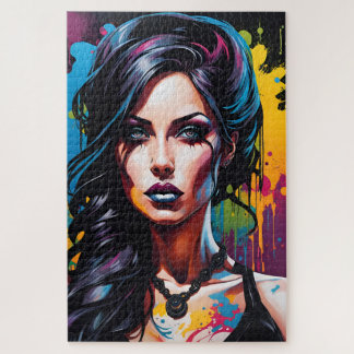 Een mooie moderne gotiek legpuzzel