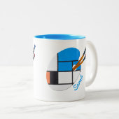 Een mooie mok met een schilderij van Paul Klee (Voorkant rechts)