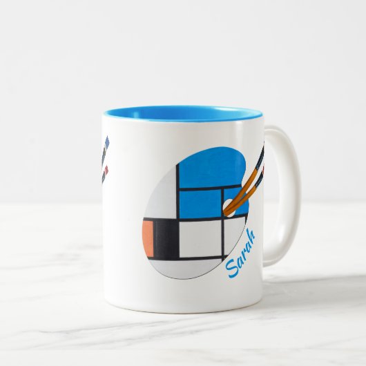 Een mooie mok met een schilderij van Paul Klee (Voorkant rechts)