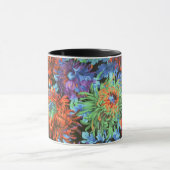 Een mooie Mok met Philip Jacobs Fabric Chrysanthem (Midden)