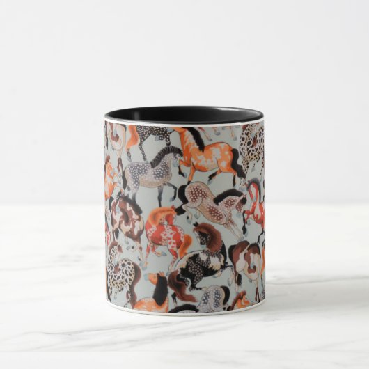 Een mooie Mok met Philip Jacobs Fabric Neddy Horse (Midden)