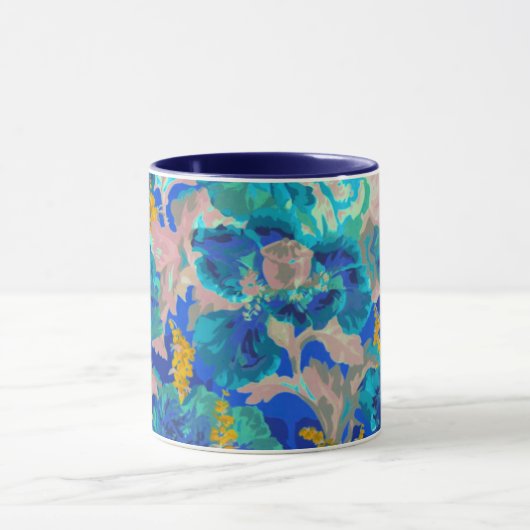 Een mooie Mok met Philip Jacobs Fabric Poppy (Midden)