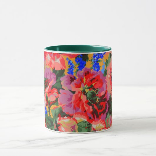 Een mooie Mok met Philip Jacobs Fabric Poppy (Midden)