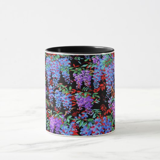 Een mooie mok met Philip Jacobs Fabric Wisteria (Midden)