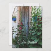 Een mooie oude blauwe landelijke deur in CRETE, Gr Kaart (Voorkant)