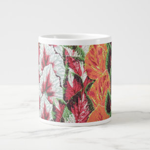 Een mooie Philip Jacobs Fabric Begonia Columns Mok