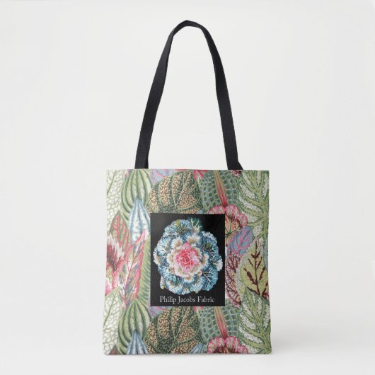 Een mooie Philip Jacobs Fabric Coleus Canvas tas (Voorkant)