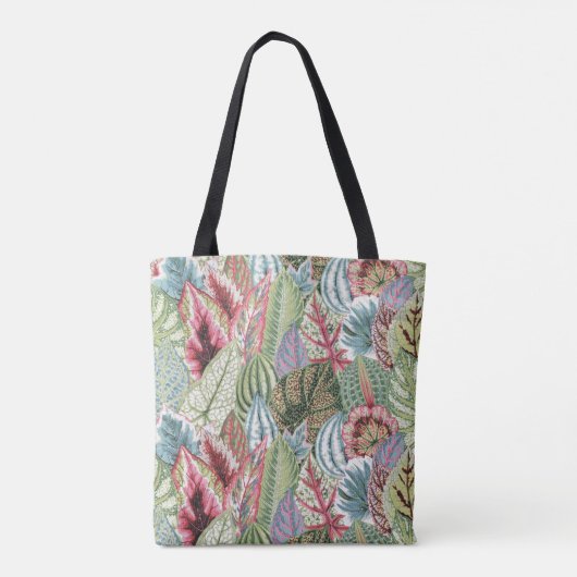 Een mooie Philip Jacobs Fabric Coleus Canvas tas (Achterkant)