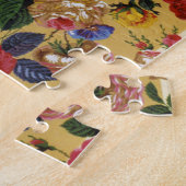 Een mooie Philip Jacobs Fabric Floral Jigzaag Legpuzzel (Zijkant)