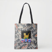 Een mooie Philip Jacobs Fabric Snow Leopard Bag Tote Bag (Voorkant)