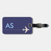 een mooie reis bagagelabel (Achterkant horizontaal)