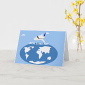 Een mooie reis maken kaart (Gele Bloem)