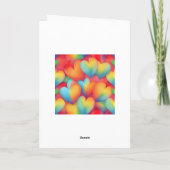 een mooie reis trouw uitnodiging LGBTQ (Achterkant)