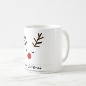 Een mooie rendierster koffiemok (Voorkant rechts)