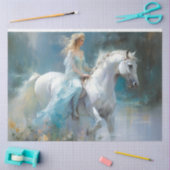 Een mooie Ride Tissuepapier (Craft)