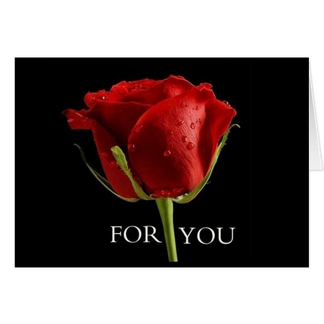 EEN MOOIE ROOS VOOR ***BESTE VRIEND** OP MAANDAG (Voorkant Horizontaal)