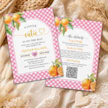 Een Mooie Roze All-in-One Baby Shower