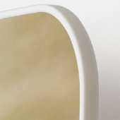 Een mooie roze flamingo pickleball paddle (Links Detail)