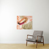 Een mooie roze flamingo wandkleed (In Situ (horizontaal))