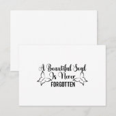 Een mooie sol is nooit vergeten bedankkaart (Voorkant / Achterkant)