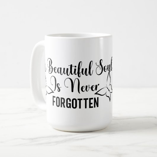 Een mooie sol is nooit vergeten koffiemok (Voorkant links)