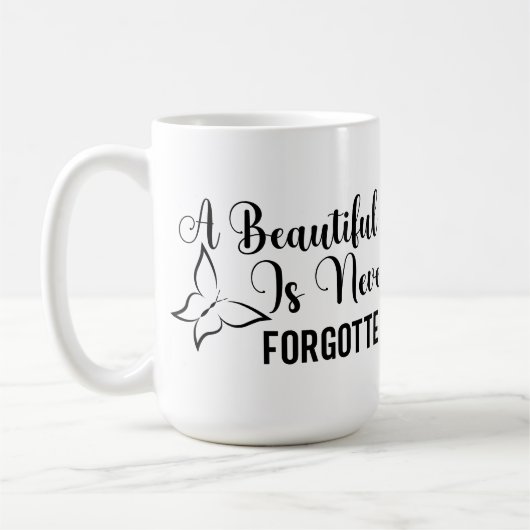 Een mooie sol is nooit vergeten koffiemok (Links)