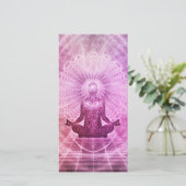 Een mooie spirituele ontwakingskaart (Staand voorkant)