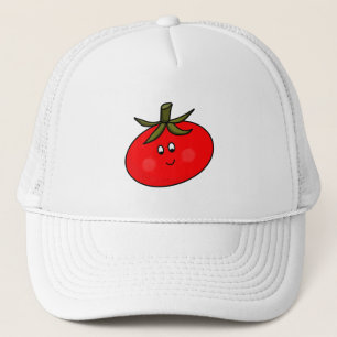 Een mooie tomaat trucker pet