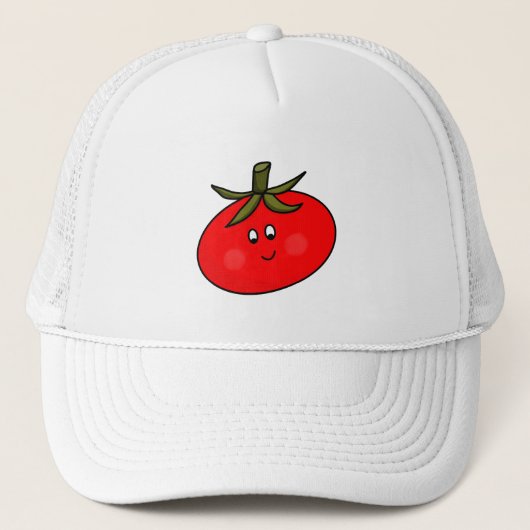 Een mooie tomaat trucker pet (Voorkant)