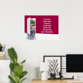 Een mooie tuin poster (Thuiskantoor)