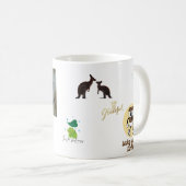 Een mooie unieke elegante koffie mok goddelijke ms (Voorkant rechts)