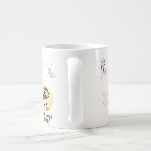 Een mooie unieke elegante koffie mok goddelijke ms (Handvat)