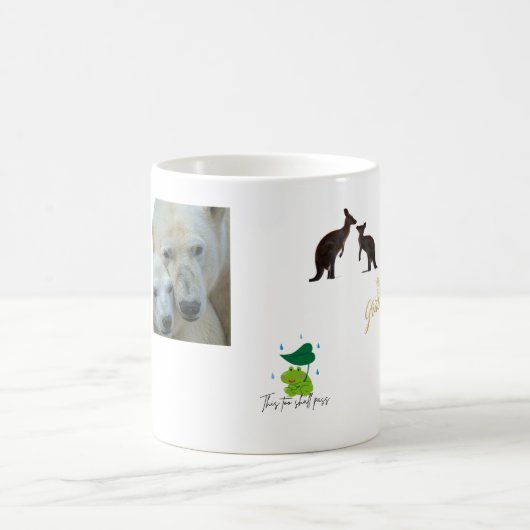 Een mooie unieke elegante koffie mok goddelijke ms (Center)