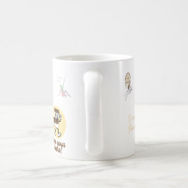 Een mooie unieke elegante koffiemok goddelijke boo